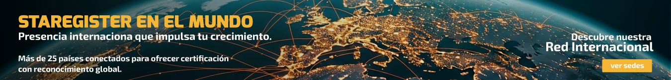 Staregister en el mundo: presencia internacional en más de 25 países